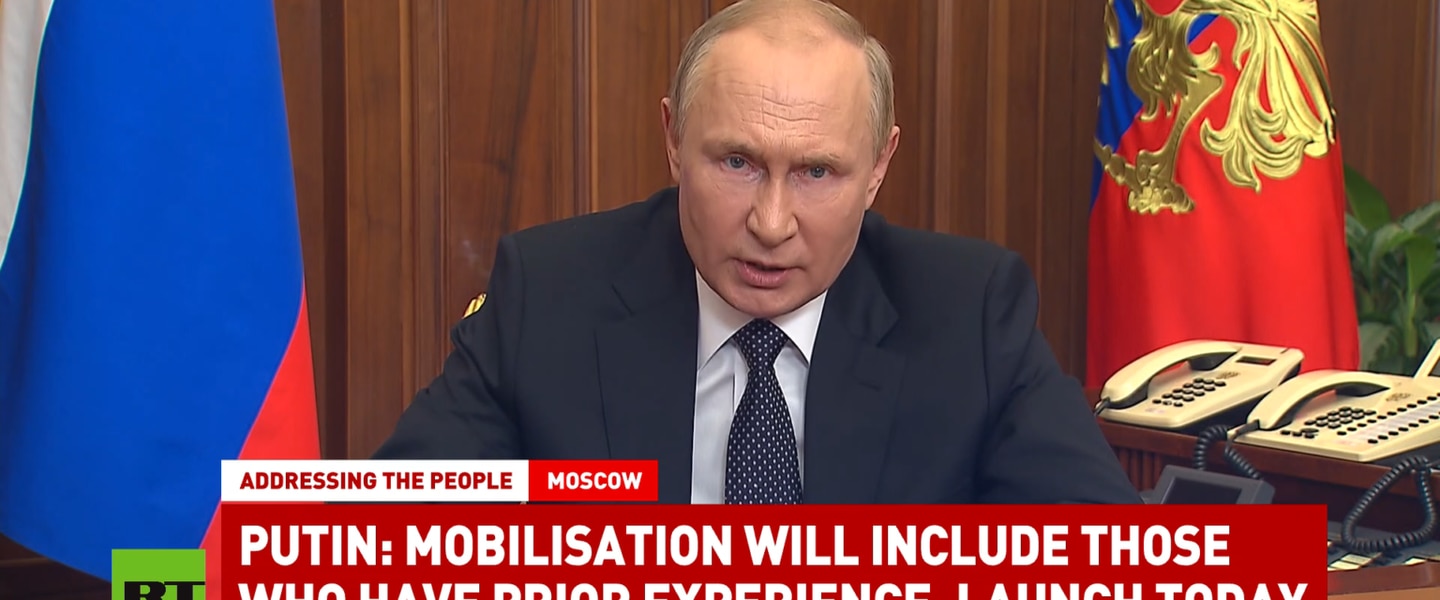 Presidente da Rússia, Vladimir Putin convoca 300 mil reservistas e ameaça Ocidente com guerra nuclear