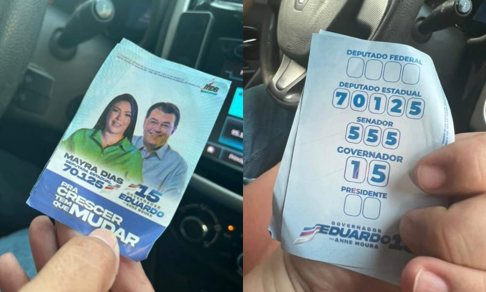 Com propaganda ao lado de Eduardo Braga, Mayra Dias é suspeita de cometer crime eleitoral