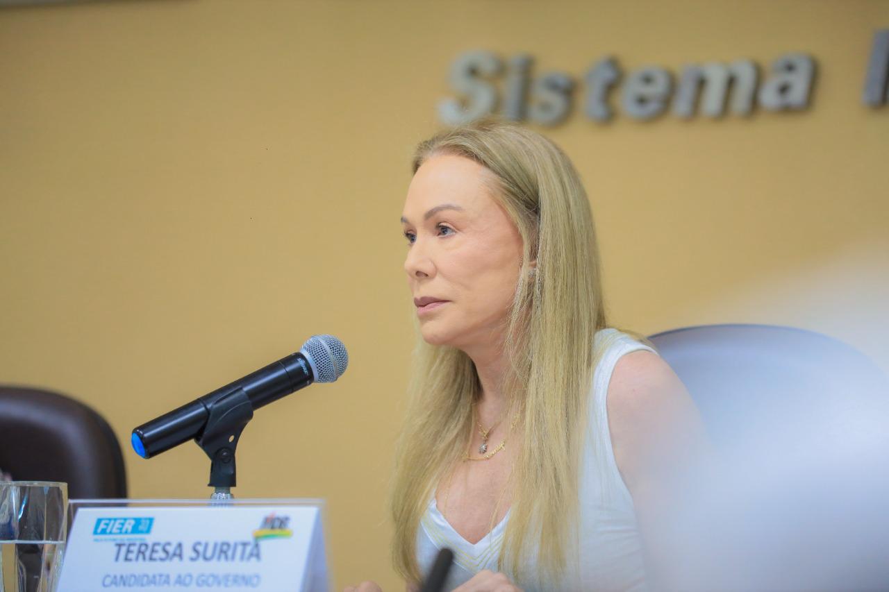 Teresa Surita anuncia criação de secretaria e eliminação do pagamento antecipado de ICMS