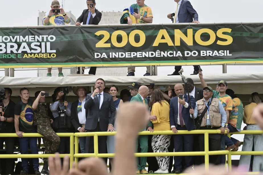 Em decisão, ministro do TSE afirma que Bolsonaro associou campanha ao desfile de 7 de Setembro
