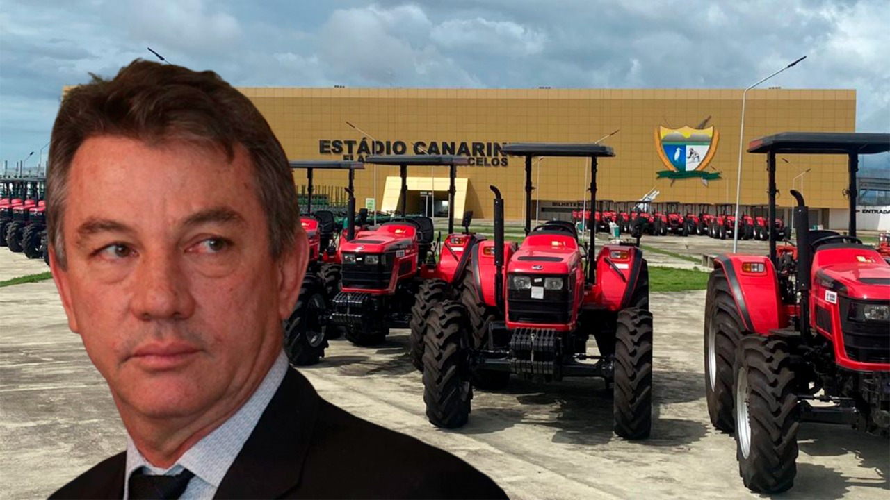 MPE denuncia governador de RR por usar tratores do Estado como publicidade para fim eleitoral