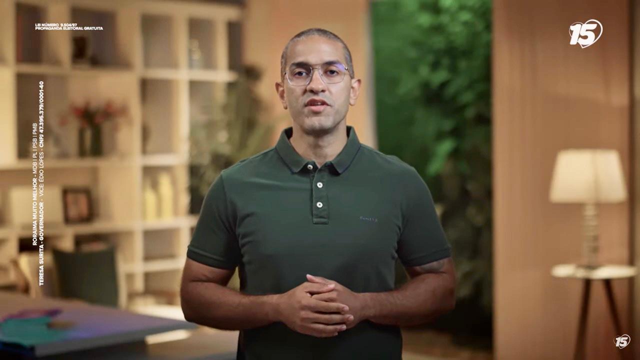 Em programa eleitoral, prefeito denuncia que Denarium passou quatro anos virando as costas para Boa Vista