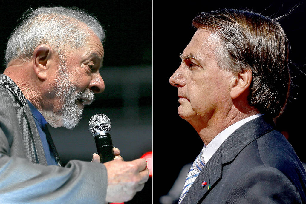 Nas eleições presidenciáveis de 2022, os candidatos Lula e Bolsonaro vão disputar 2° turno