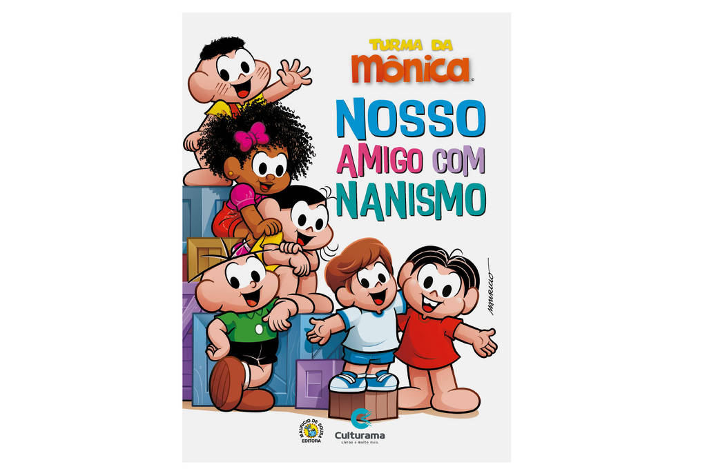 Livro da ‘Turma da Mônica’ lança personagem com nanismo inspirado em menino de 8 anos