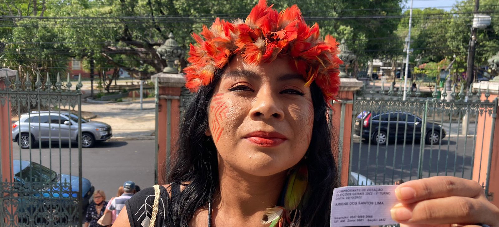 ‘A nossa luta hoje está nas urnas’, diz eleitora indígena sobre domingo de eleições em Manaus