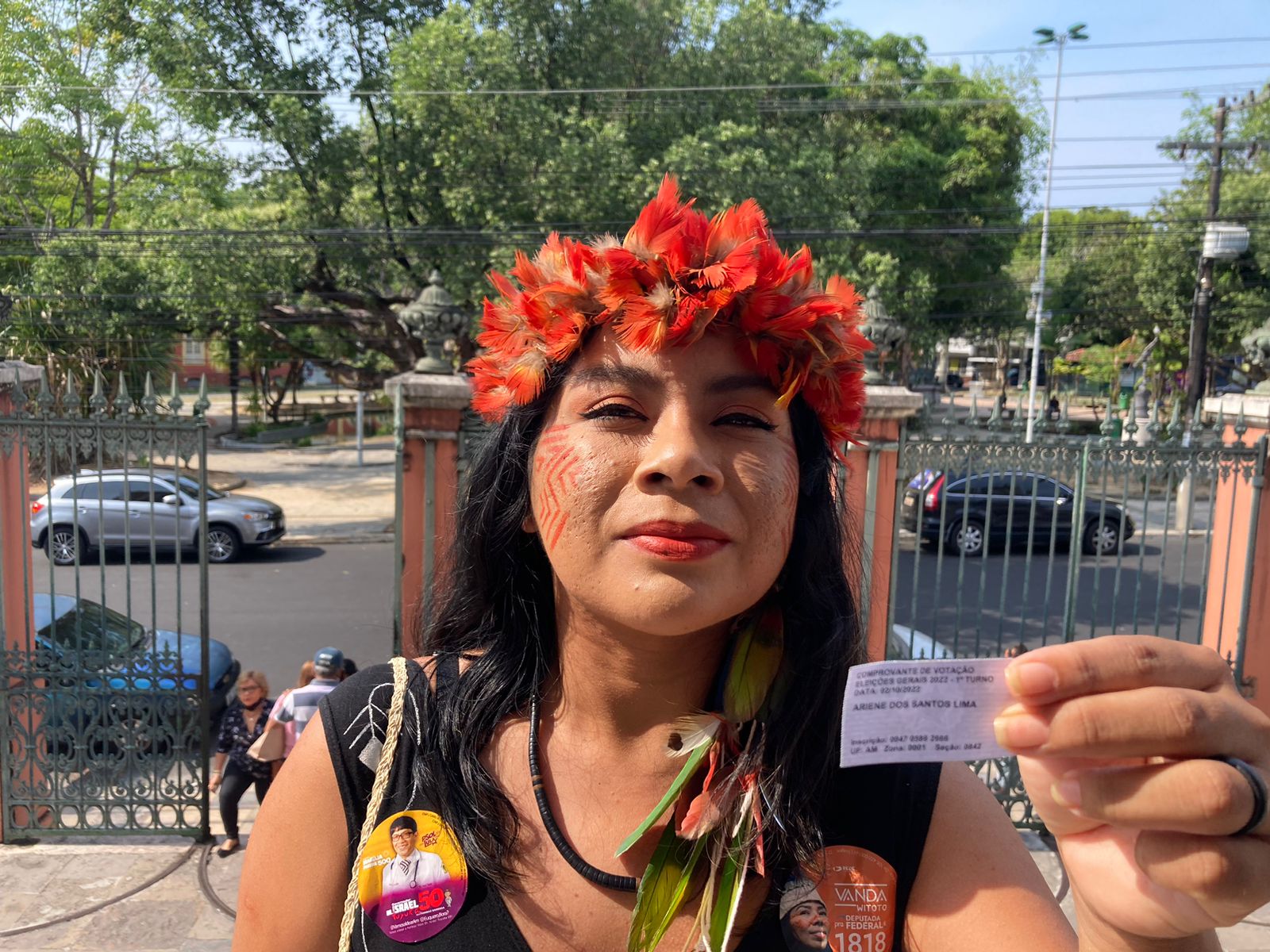 ‘A nossa luta hoje está nas urnas’, diz eleitora indígena sobre domingo de eleições em Manaus