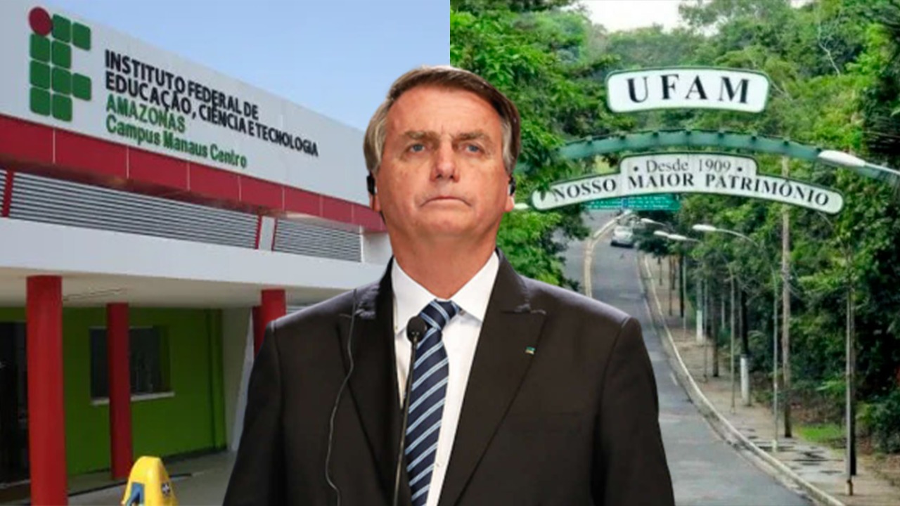 Bolsonaro bloqueia R$ 9 milhões da verba de instituições de ensino no AM; corte no MEC foi de R$ 2,4 bi