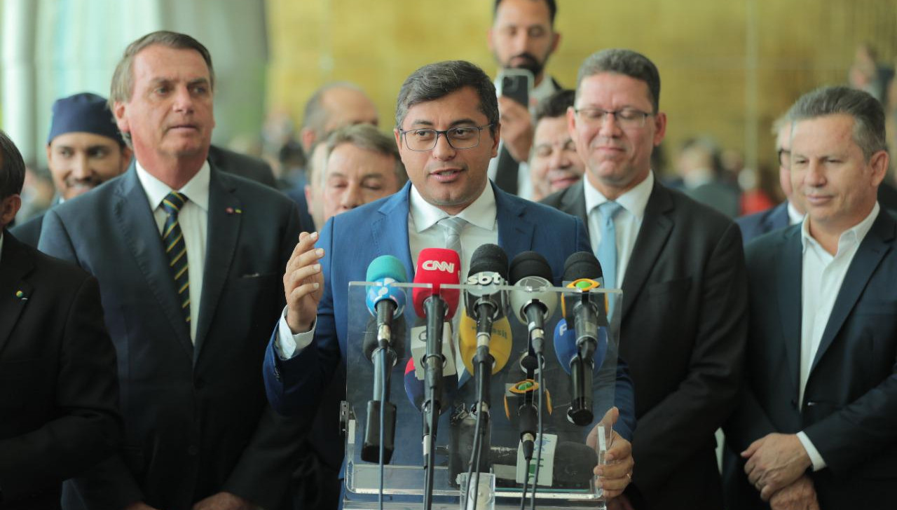 Durante encontro com Bolsonaro, em Brasília, Wilson Lima reafirma apoio ao presidenciável