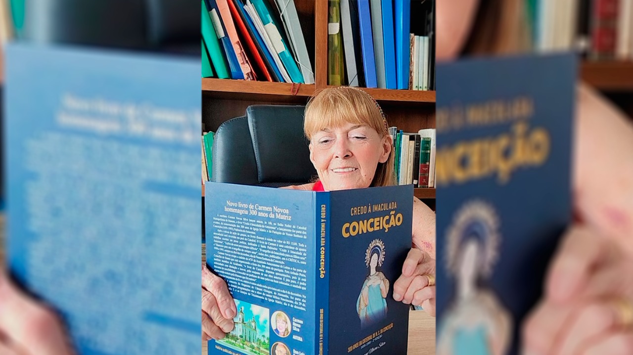 Escritora amazonense Carmen Novoa lança 2ª edição do livro Credo à Imaculada Conceição