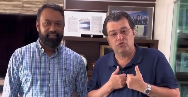 No AM, candidato a deputado que teve 27 votos anuncia apoio a Eduardo Braga no segundo turno