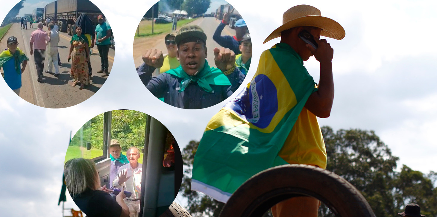 Manifestantes desafiam a Justiça com novos bloqueios em RO e ameaçam apedrejar ônibus com passageira doente