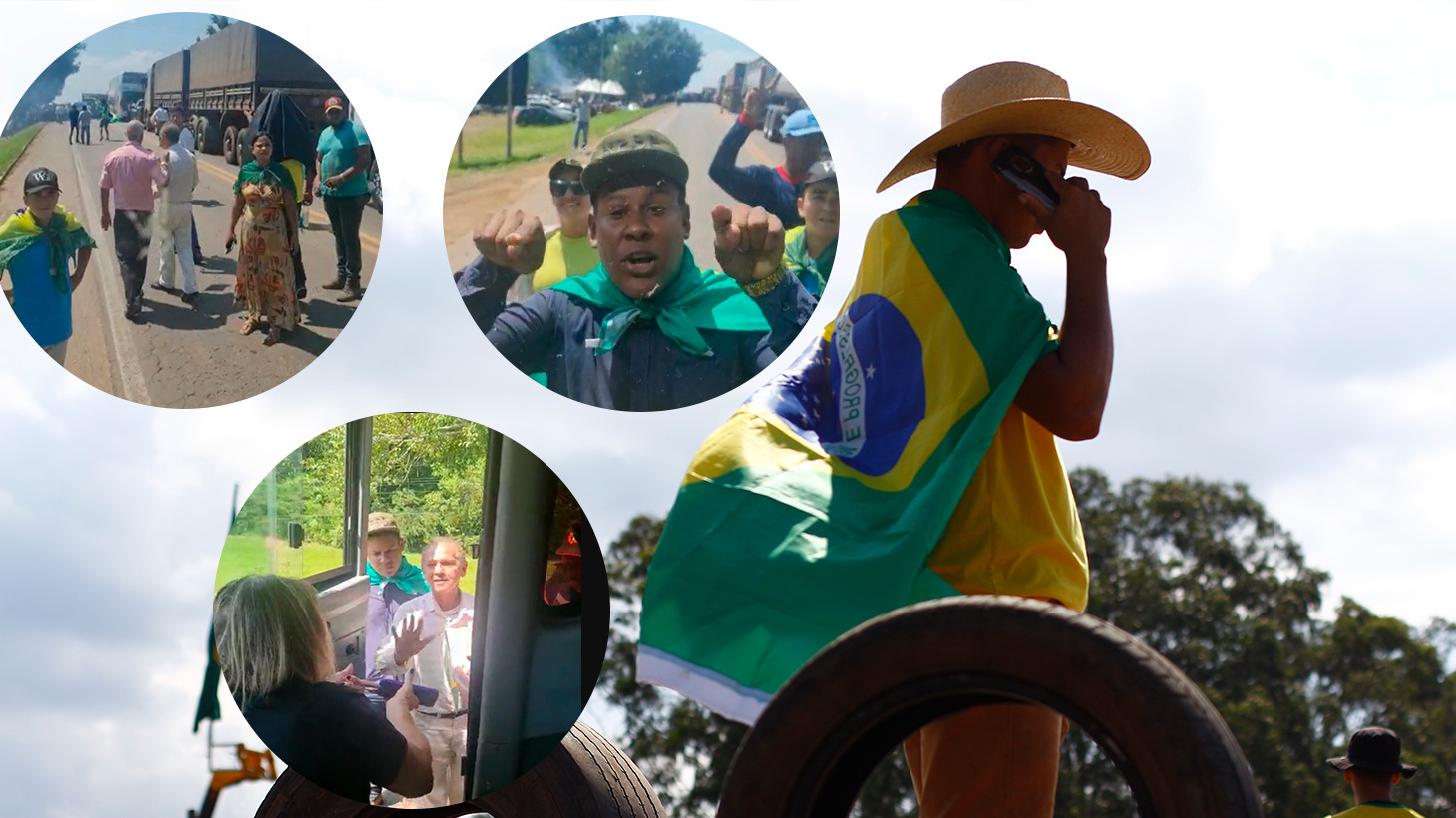 Manifestantes desafiam a Justiça com novos bloqueios em RO e ameaçam apedrejar ônibus com passageira doente