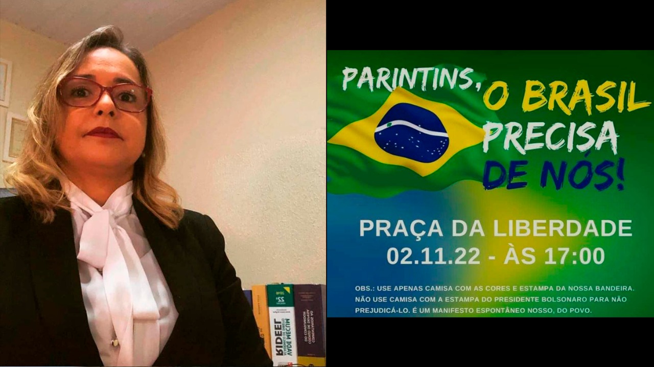 No AM, diretora da OAB convoca população para ato golpista na cidade