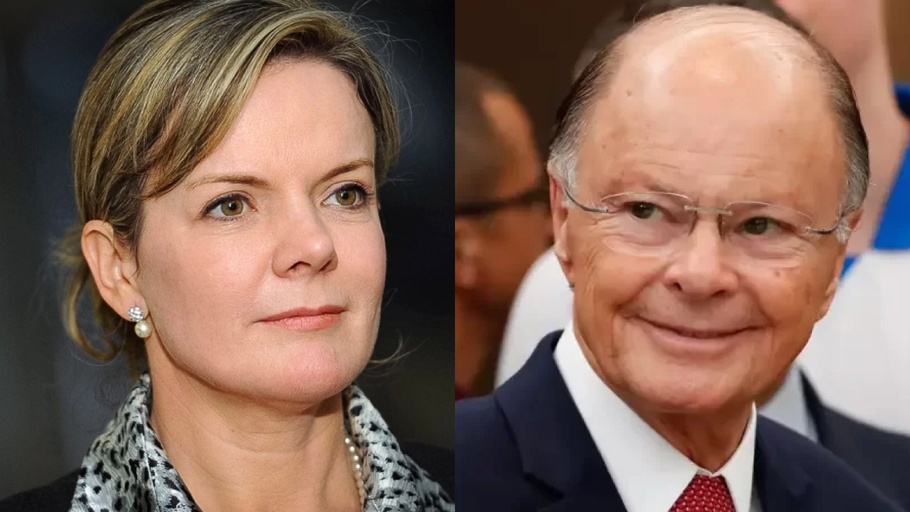 Presidente do PT, Gleisi Hoffmann diz que partido dispensa perdão do bispo Edir Macedo a Lula