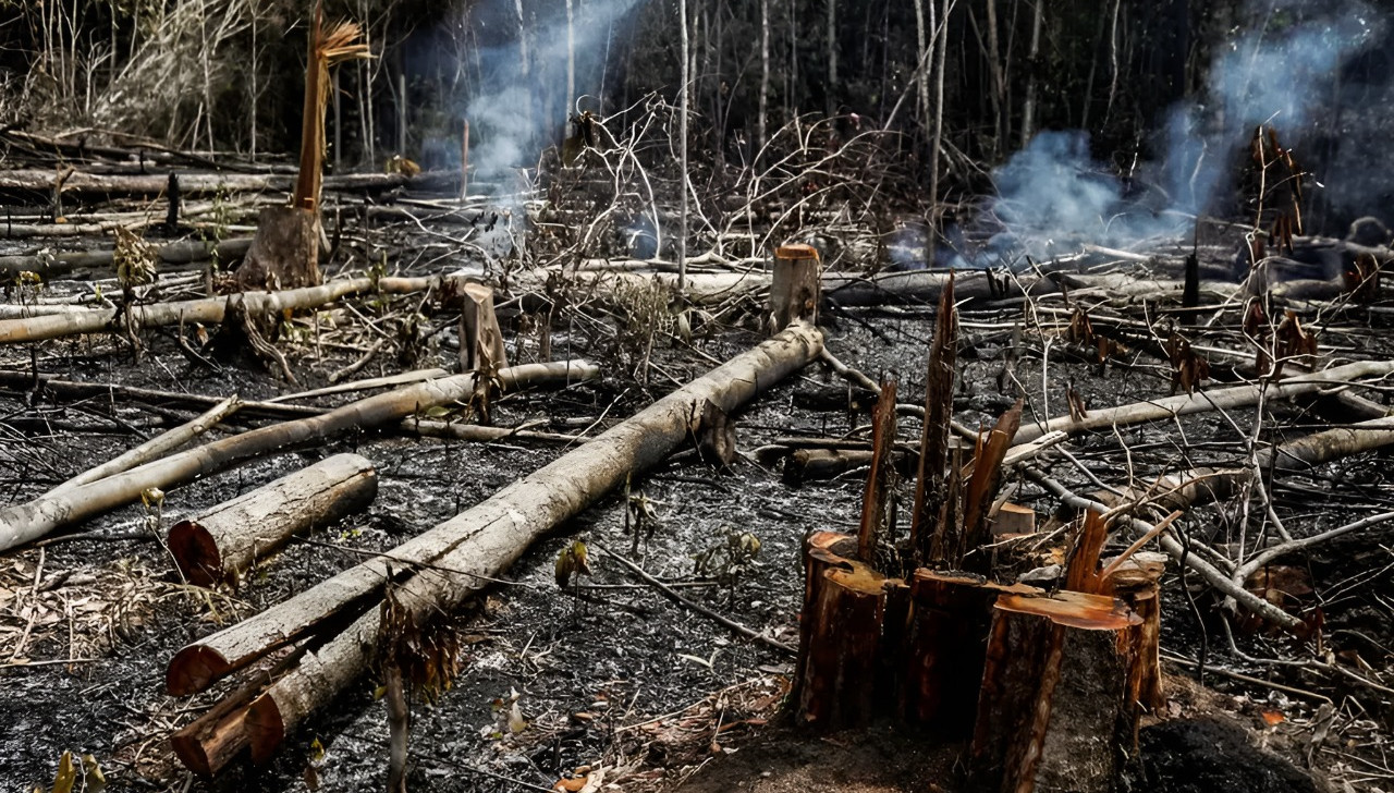 Amazônia registra pior desmatamento da série histórica em outubro, segundo Inpe