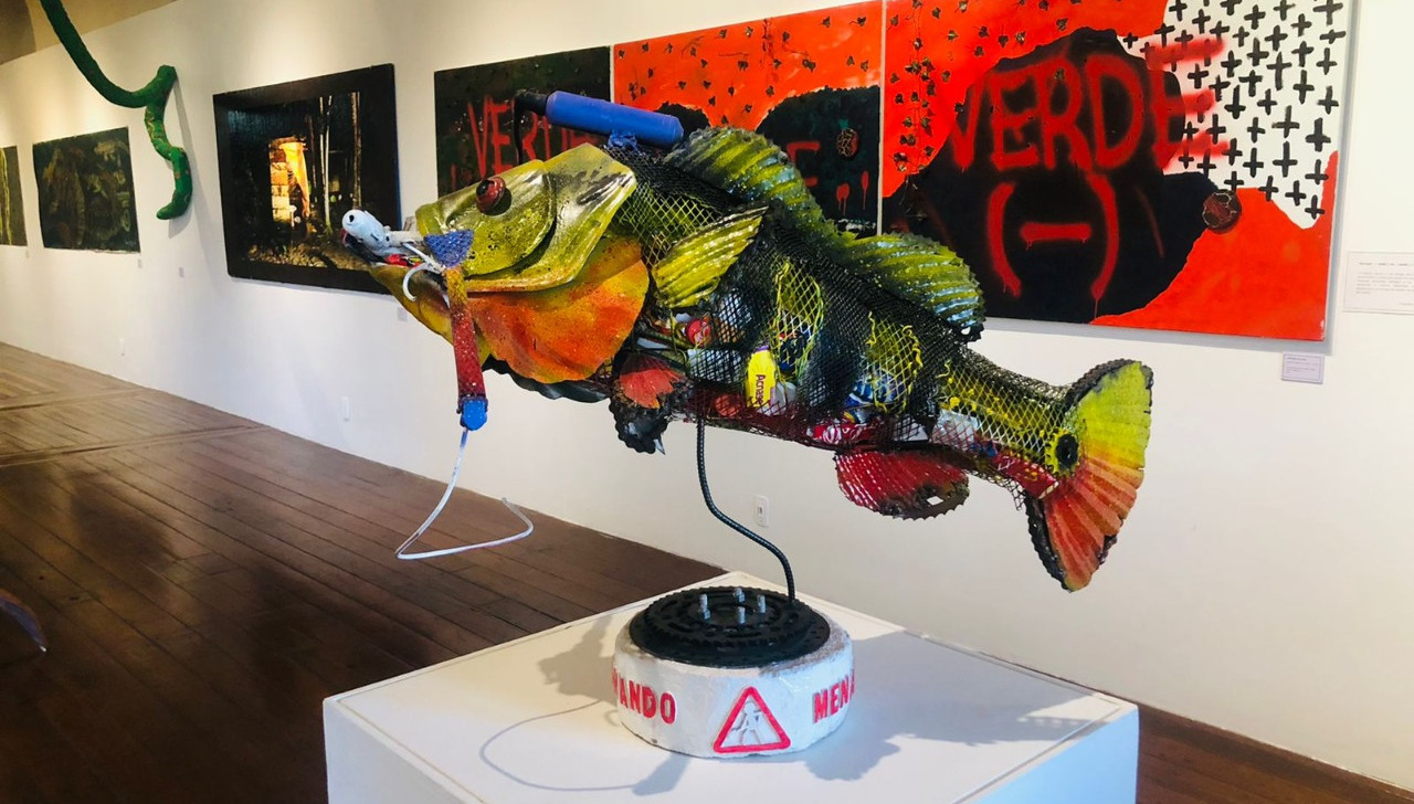 No AM, exposição ’Verde Amazonas’ traz sons, cores e texturas da Amazônia de 21 artistas