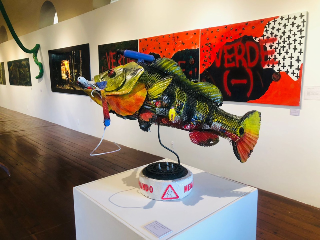 No AM, exposição ’Verde Amazonas’ traz sons, cores e texturas da Amazônia de 21 artistas