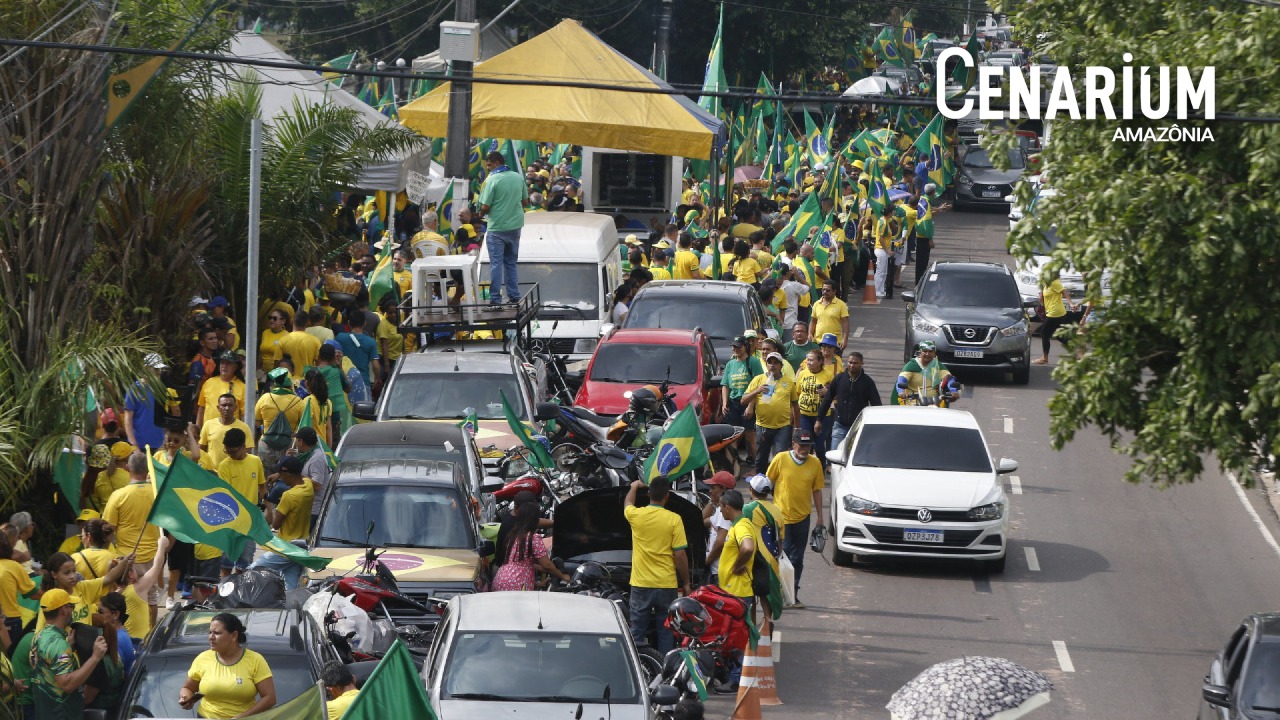 Louvor e churrasco: manifestação em frente ao CMA desrespeita decisão judicial