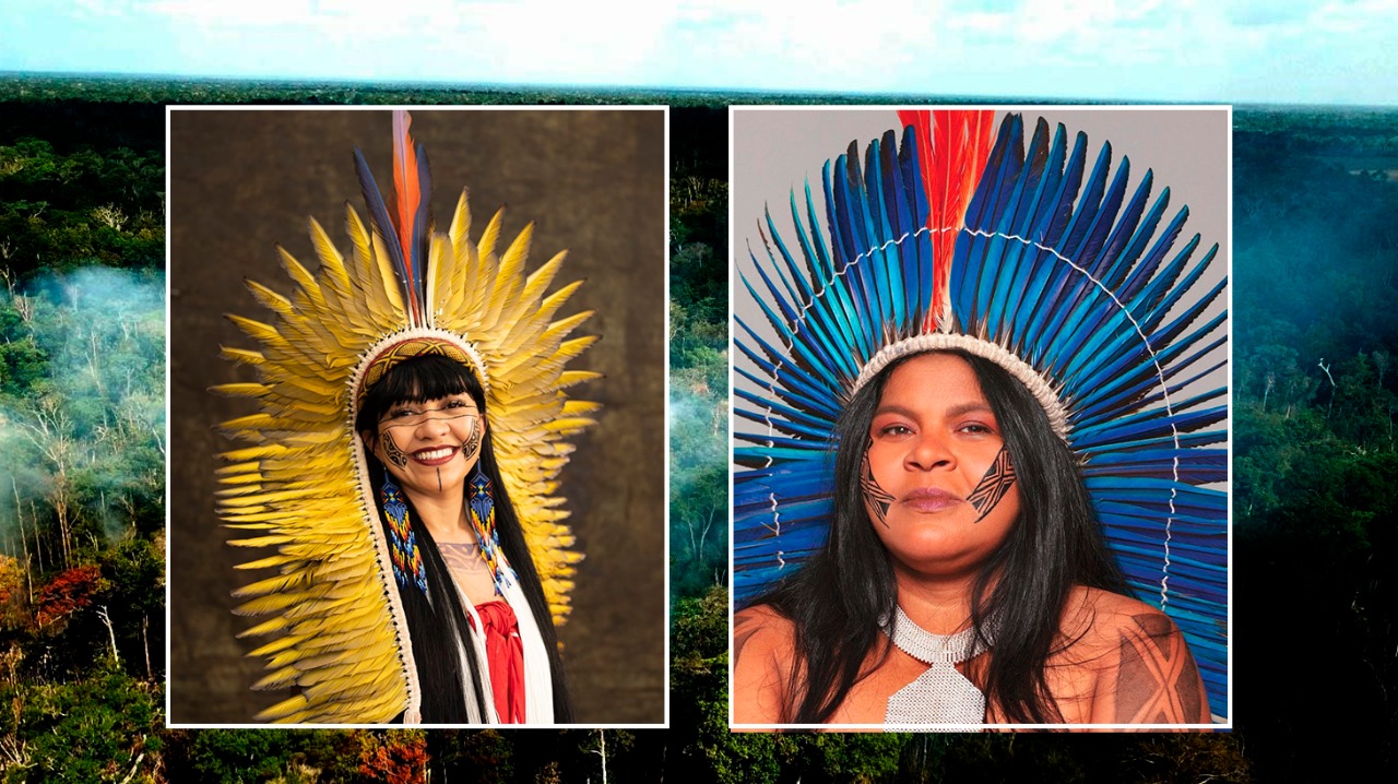 Deputadas federais eleitas, Célia Xakriabá e Sonia Guajajara visitam TI Alto Rio Guamá, no Pará