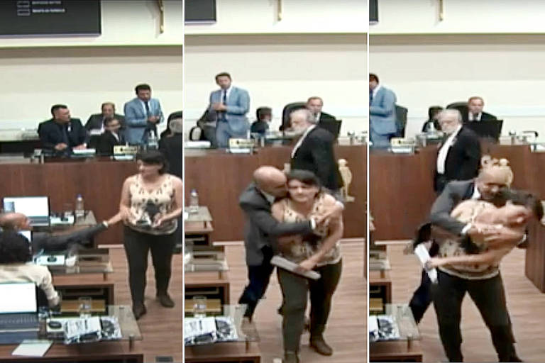 Vereadora é abraçada e beijada à força em sessão na Câmara Municipal de Florianópolis
