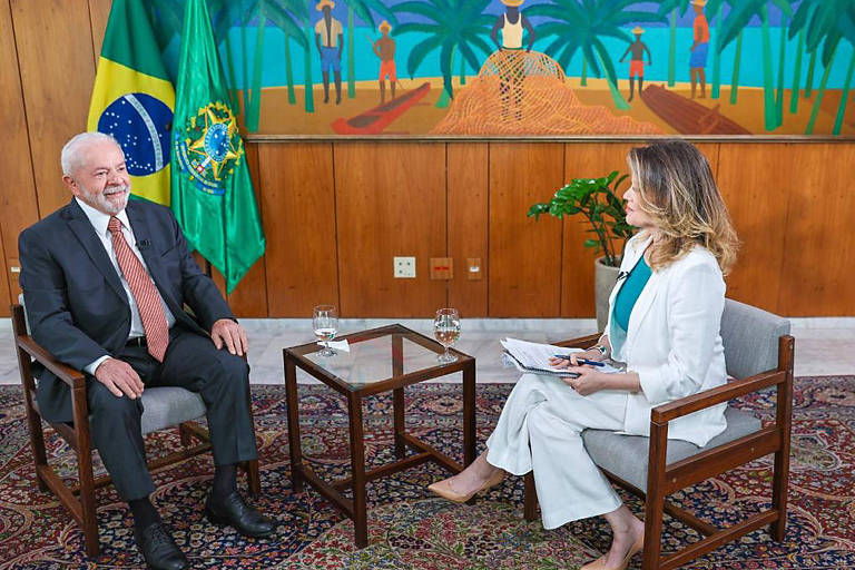 
Lula em entrevista à GloboNews (Ricardo Stuckert/divulgação)