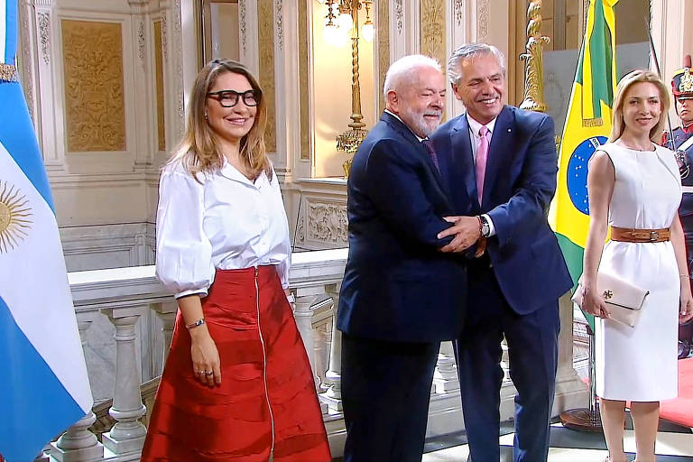 Na Argentina, Lula chega à Casa Rosada e se encontra com Fernández
