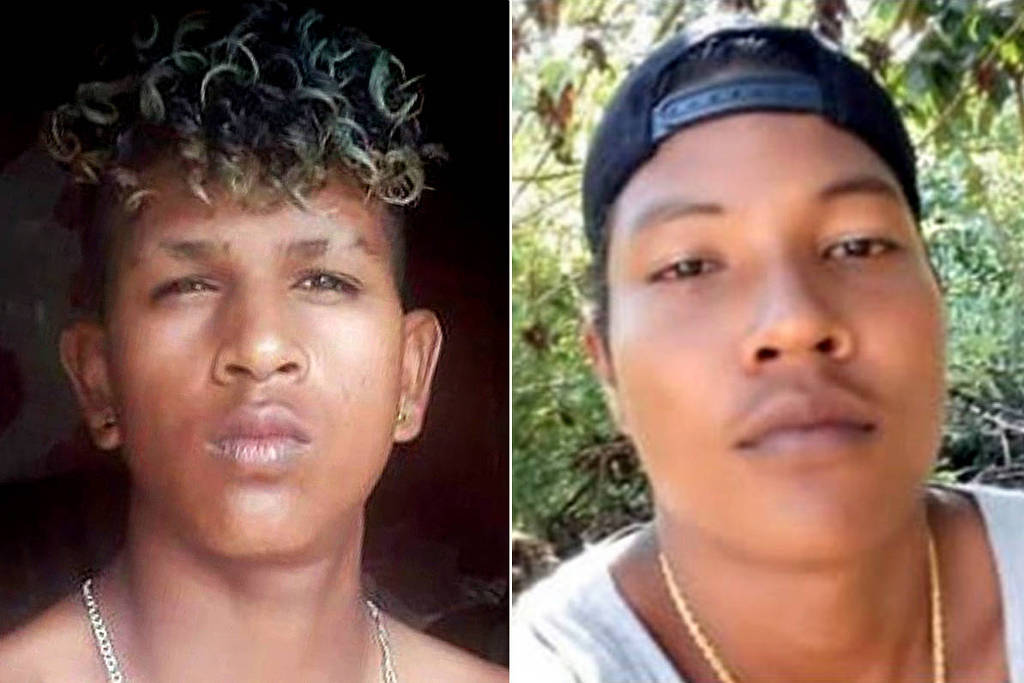 Indígenas que foram mortos na terça-feira, 17, na BR-101, em Itabela (BA) (Reprodução/NaMidia.News no Instagram)