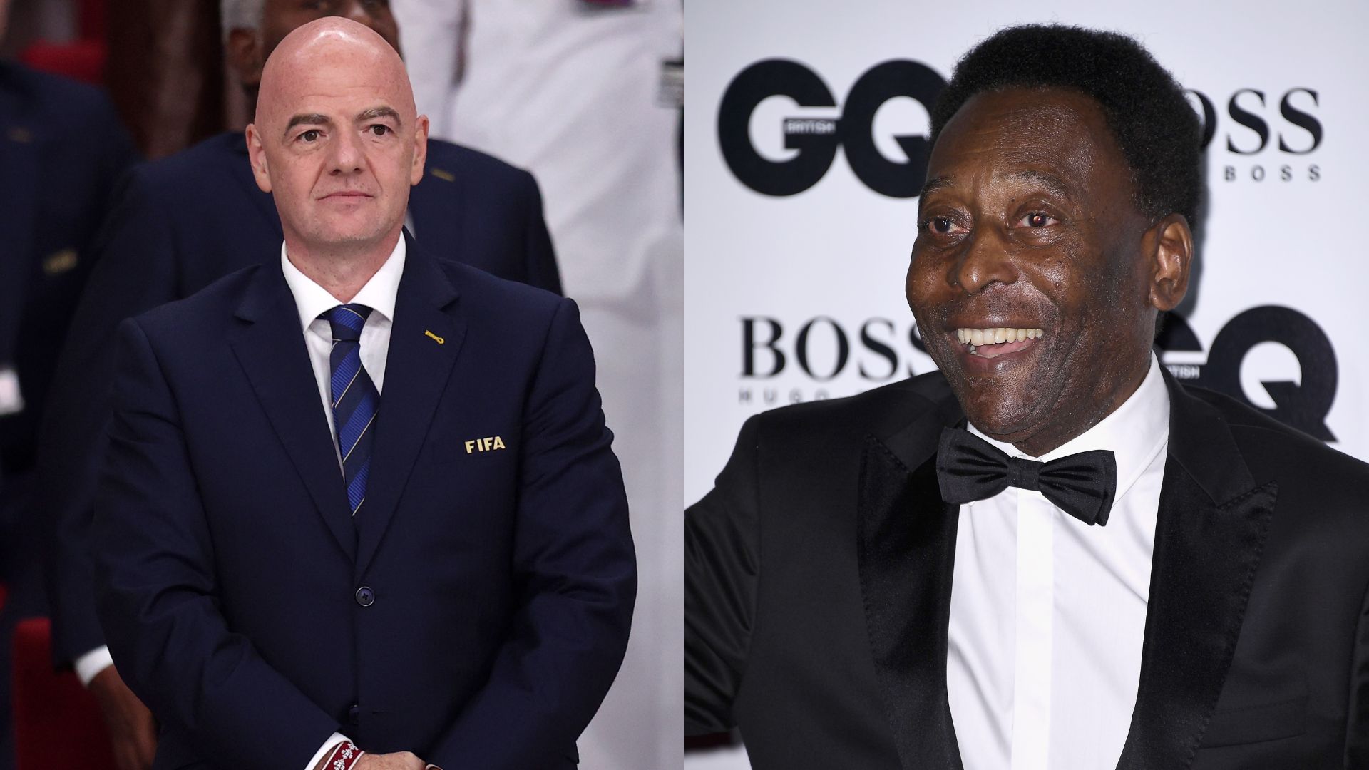 Presidente da Fifa pede que todos os países nomeiem pelo menos um estádio em homenagem a Pelé