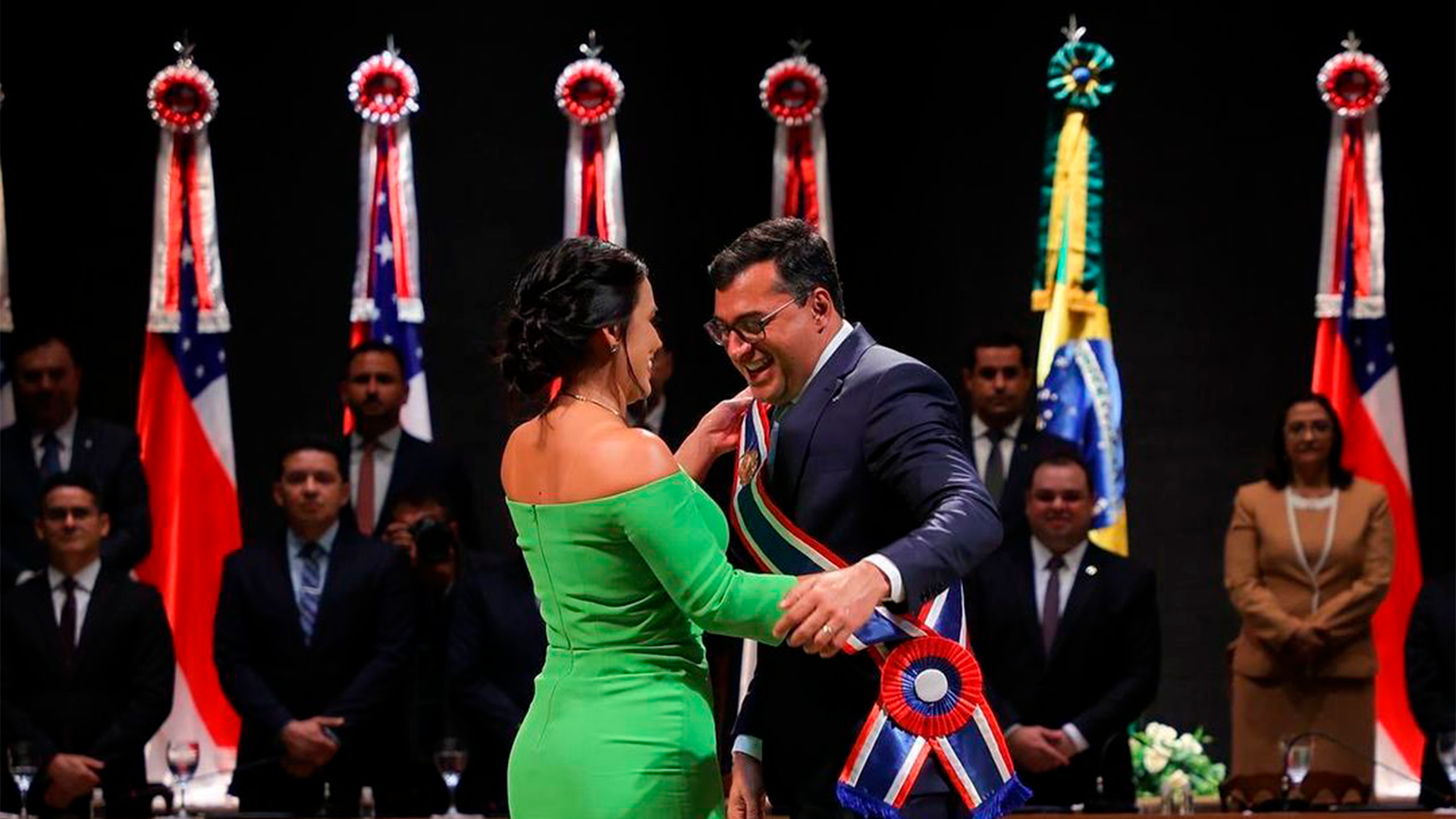 Wilson Lima e Tadeu de Souza tomam posse como governador e vice do Amazonas