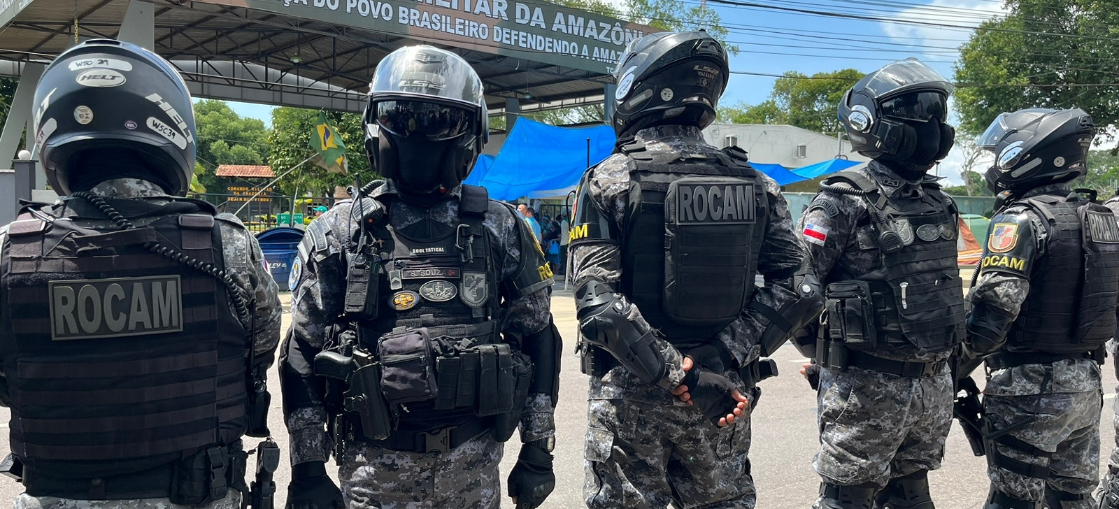 Em Manaus, acampamento bolsonarista é desmontado; imprensa é hostilizada