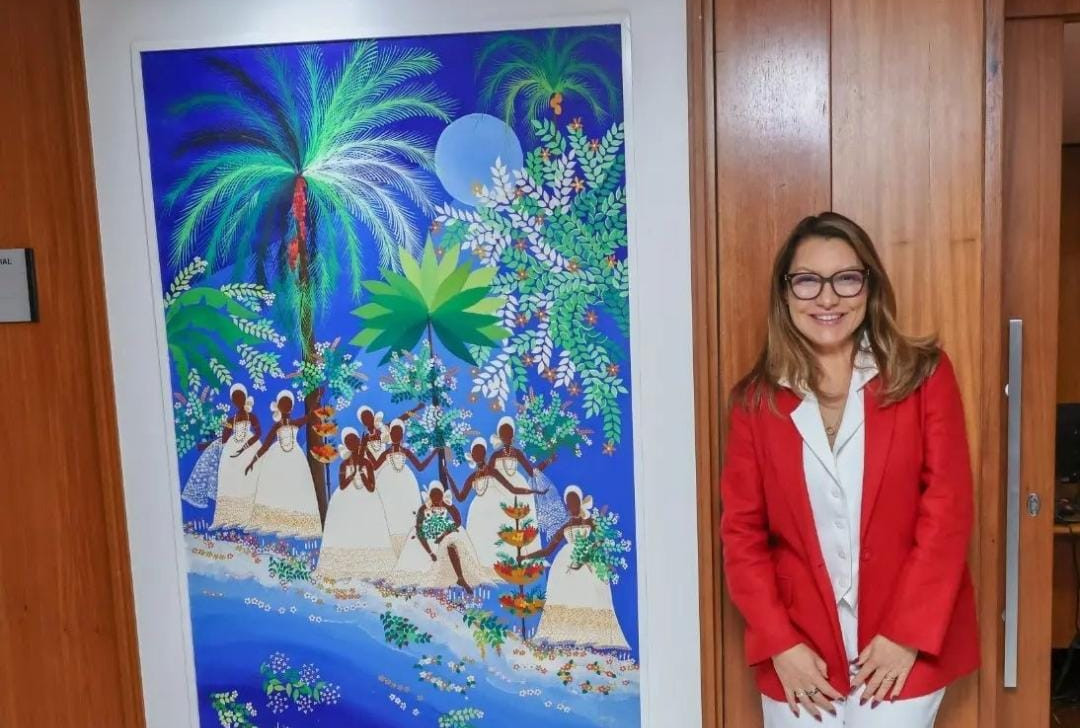 Mady Benzecry: a artista amazonense evidenciada por Janja com obra no Palácio do Planalto