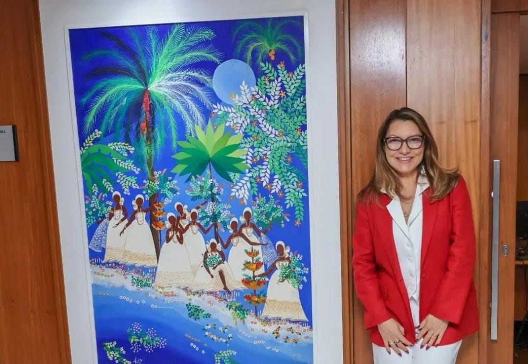 Mady Benzecry: a artista amazonense evidenciada por Janja com obra no Palácio do Planalto