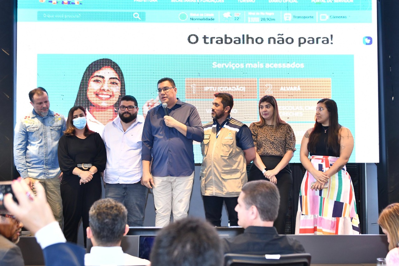 Fácil acesso: Prefeitura de Manaus lança novo portal de serviços do município