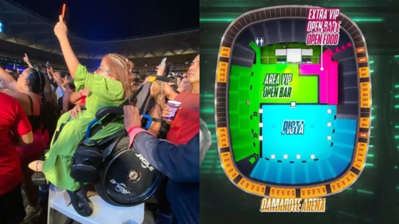 Jovem com deficiência processa empresa por falta de acessibilidade em show no Amazonas