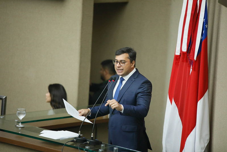 Governador do AM afirma que ‘honrou todas as emendas parlamentares’ em pronunciamento na Aleam