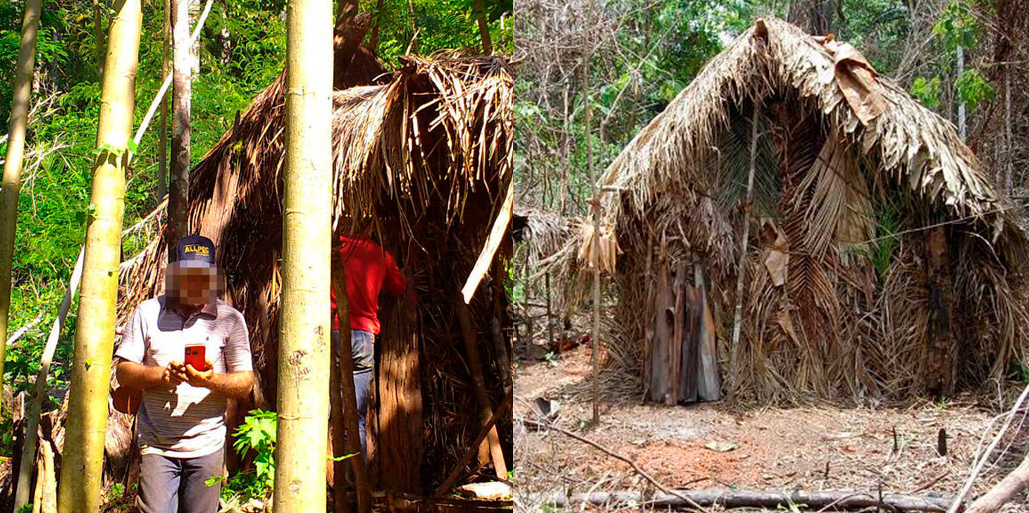 Funai flagra invasores na TI Tanaru, em Rondônia, logo após sepultamento do ‘Índio do Buraco’