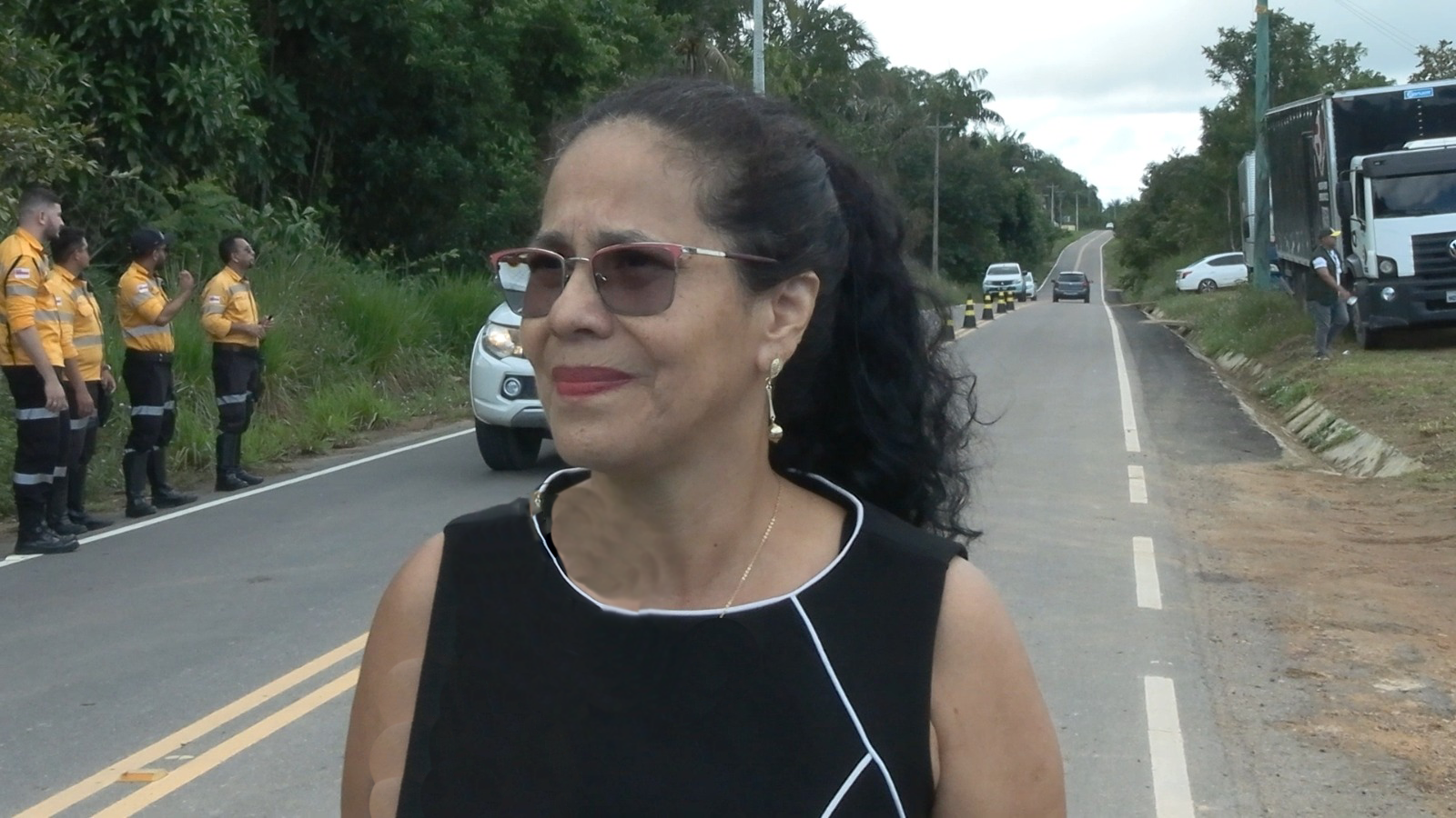 ‘Há 40 anos esperávamos essa obra’, diz moradora de ramal pavimentado no Amazonas