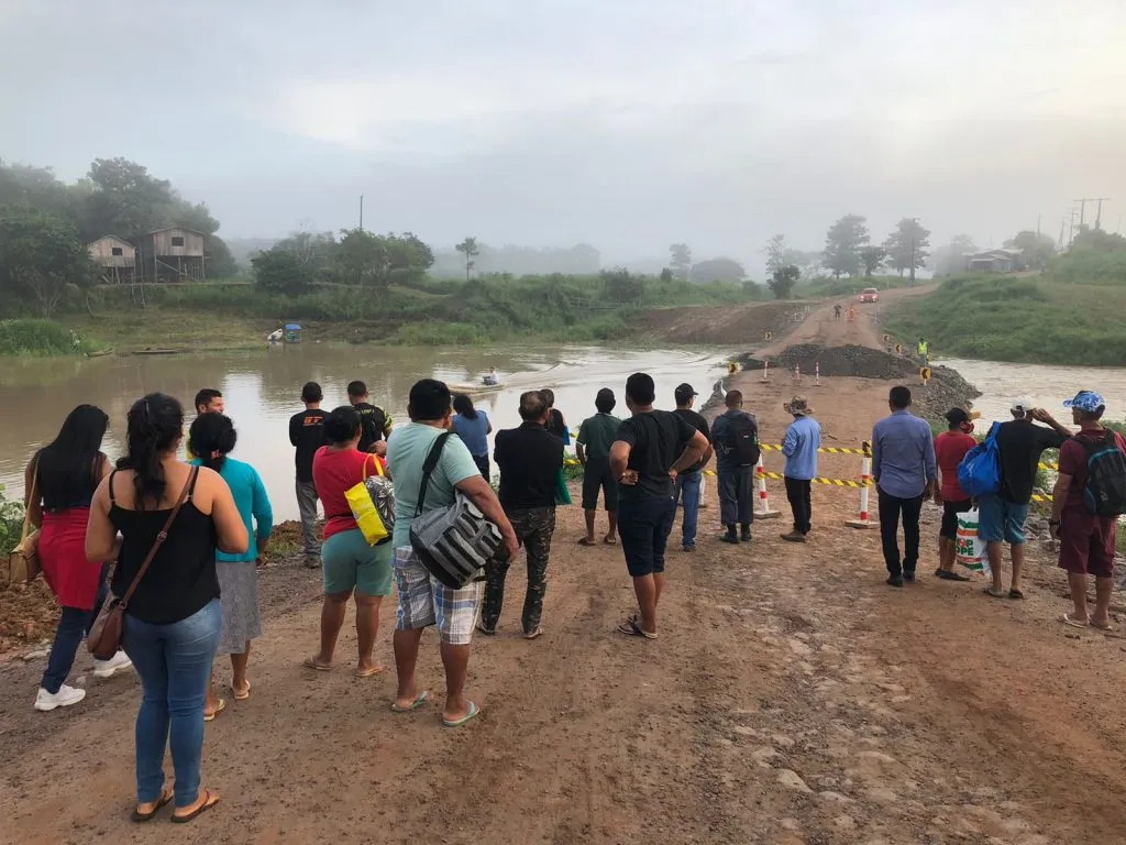 In Amazonas, stretches of BR-319 are blocked for emergency repairs