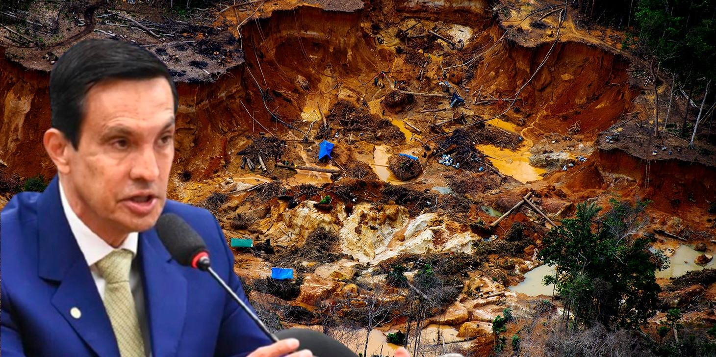 Desprezando danos, Sidney Leite votou pelo garimpo em terras indígenas