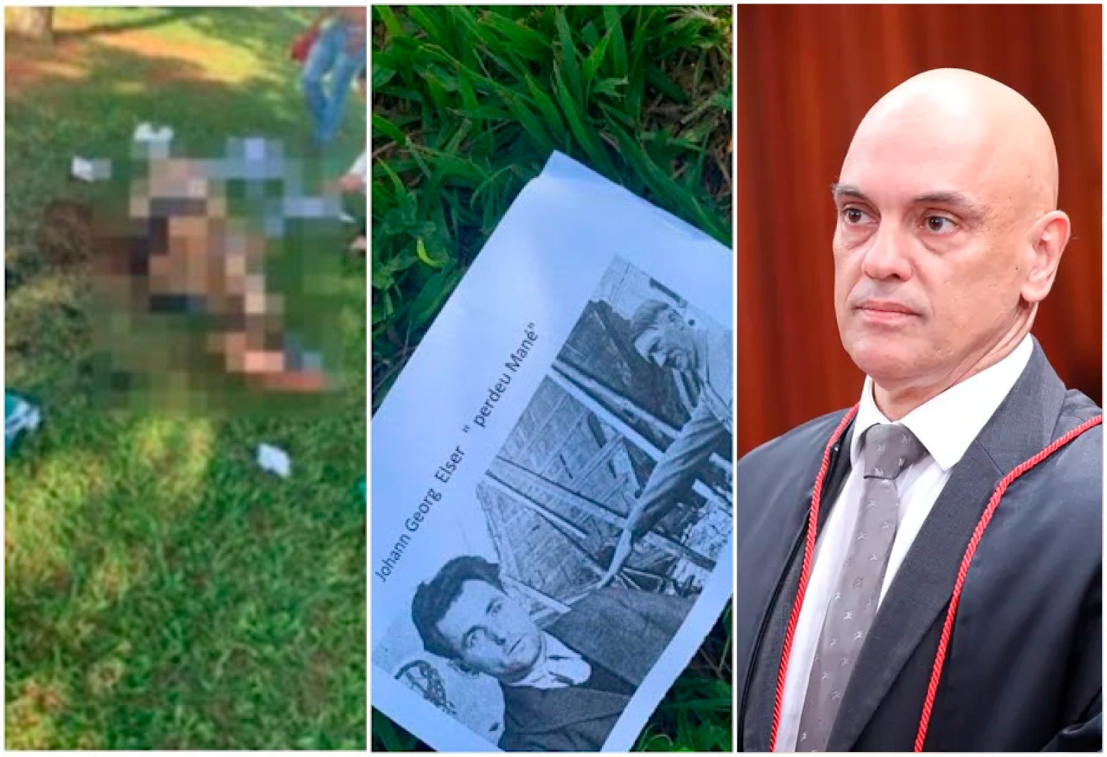 Apoiador de Bolsonaro morre após atear fogo ao próprio corpo em protesto contra Alexandre de Moraes