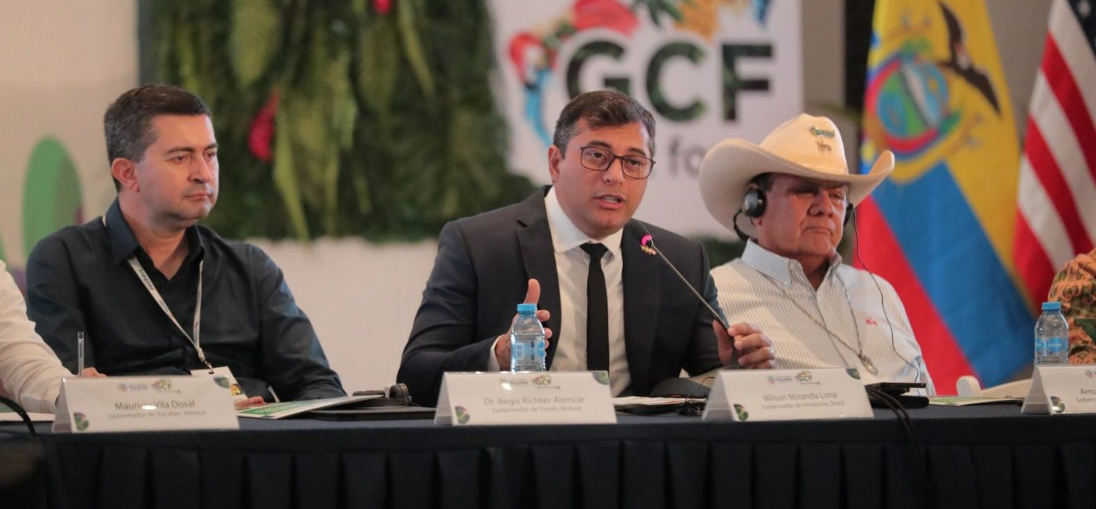 No México, governador do AM destaca troca de experiências entre membros do GCF Task Force