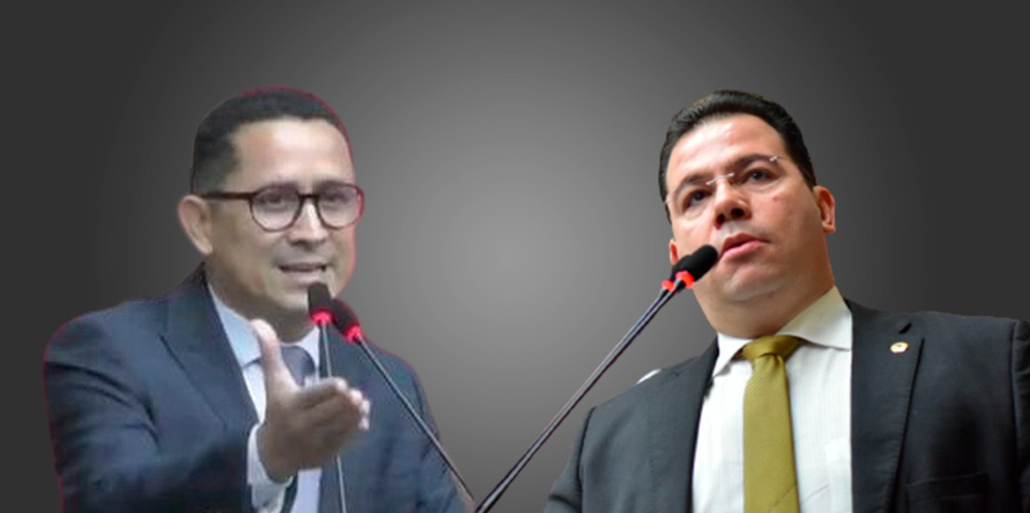 Daniel Almeida (Avante) saiu em defesa da gestão do irmão, David Almeida, enquanto Wilker Barreto (PSDB) se defendeu atacando a CENARIUM (Thiago Alencar/CENARIUM)