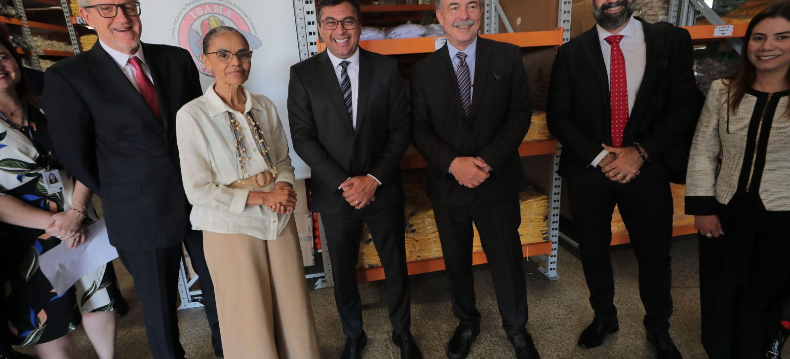 Em Brasília, Wilson Lima destaca ações do AM no combate a incêndios florestais, em posse de novo presidente do Ibama