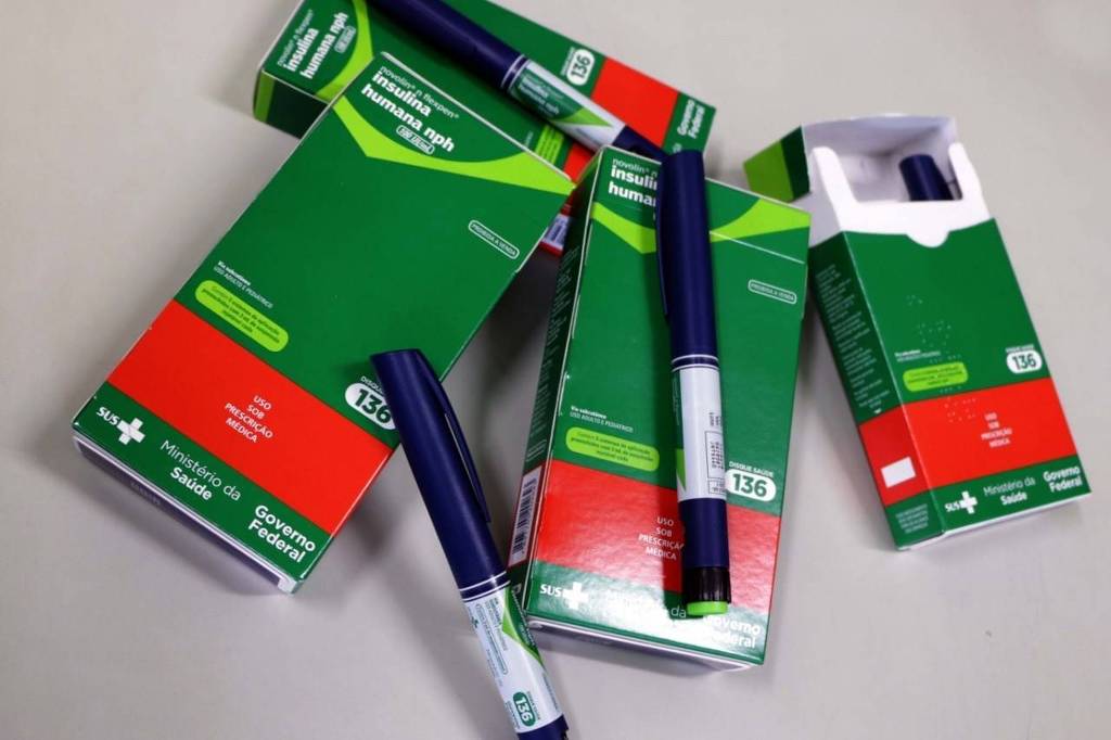 Canetas de insulina avaliadas em R$ 15 milhões foram descartadas no Governo Bolsonaro