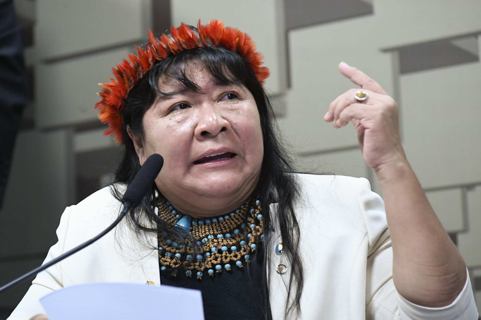 ‘Quem está lucrando com a vida das crianças Yanomami?’, questiona presidente da Funai