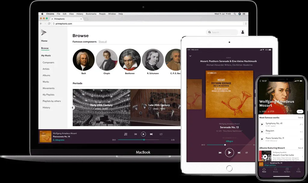 Com cinco milhões de músicas, Apple anuncia aplicativo dedicado a obras clássicas para o fim de março