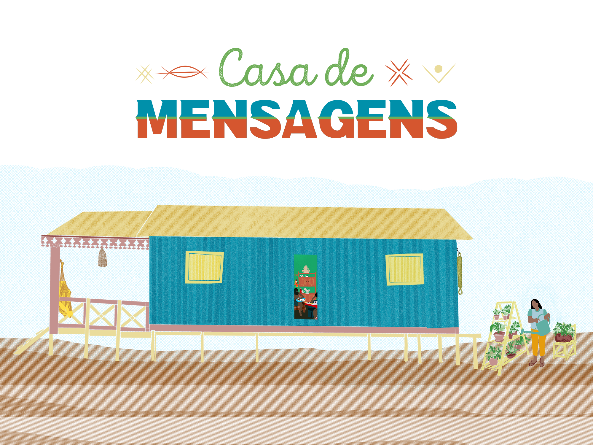 Aplicativo ‘Casa de Mensagens’ reúne narrativas sobre a Amazônia por quem vive na Amazônia