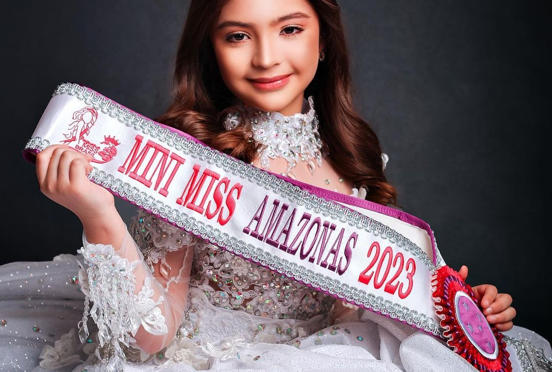 Concurso altera decisão e elege amazonense como Mini Miss Brasil 2023