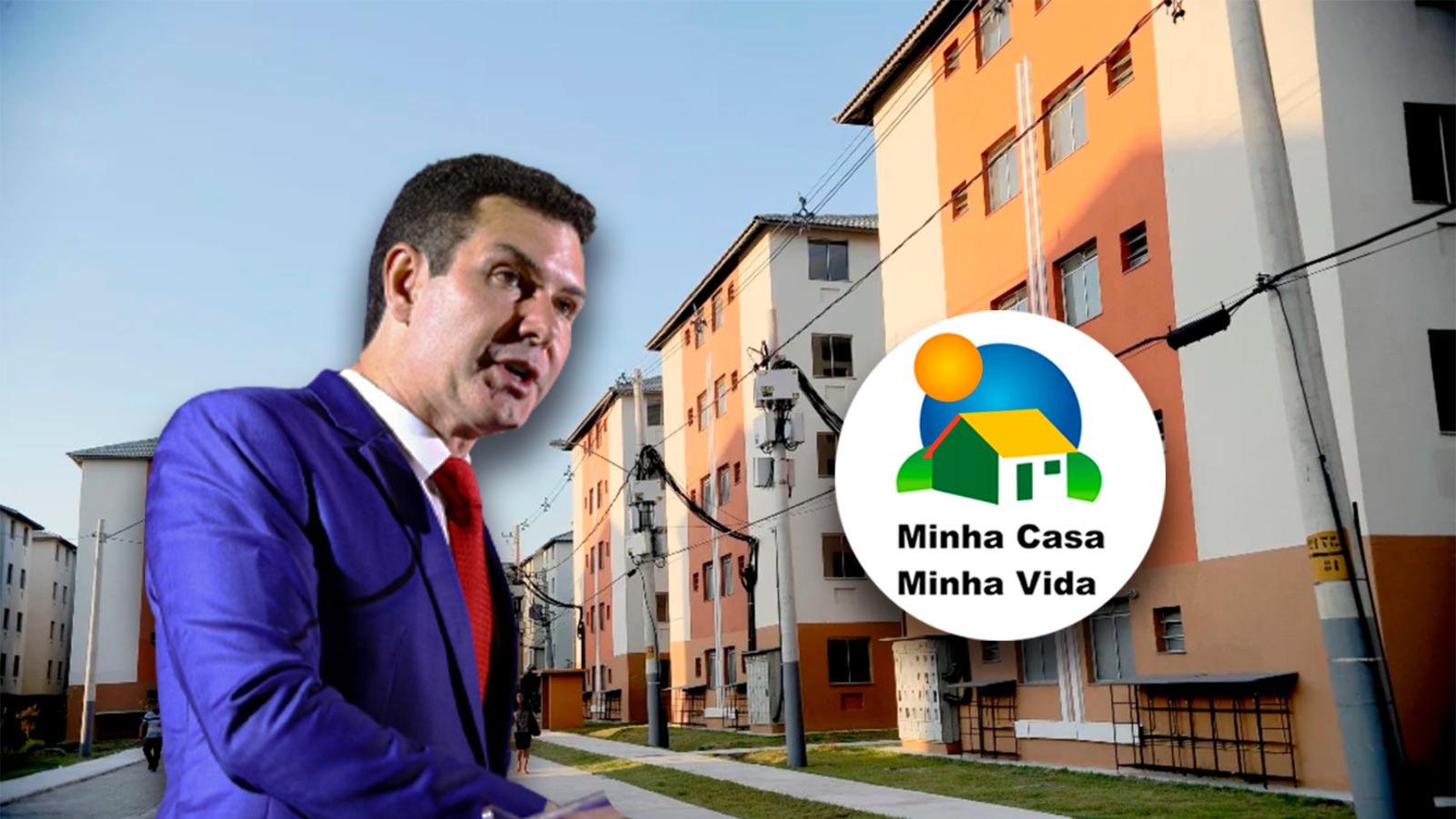 Em Manaus, Jader Filho anuncia entrada zero para ‘Minha Casa, Minha Vida’