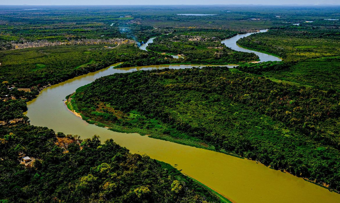 Bacia do Rio Paraguai fica no pantanal mato-grossense  (Maike Toscano/Secom-MT)